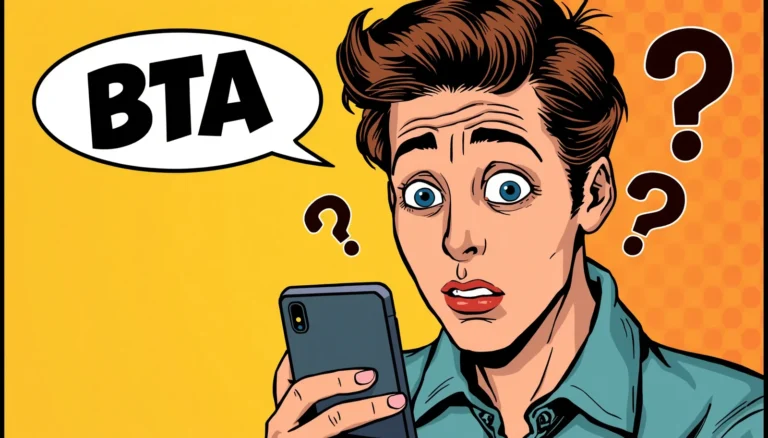 BTA Meaning in Text