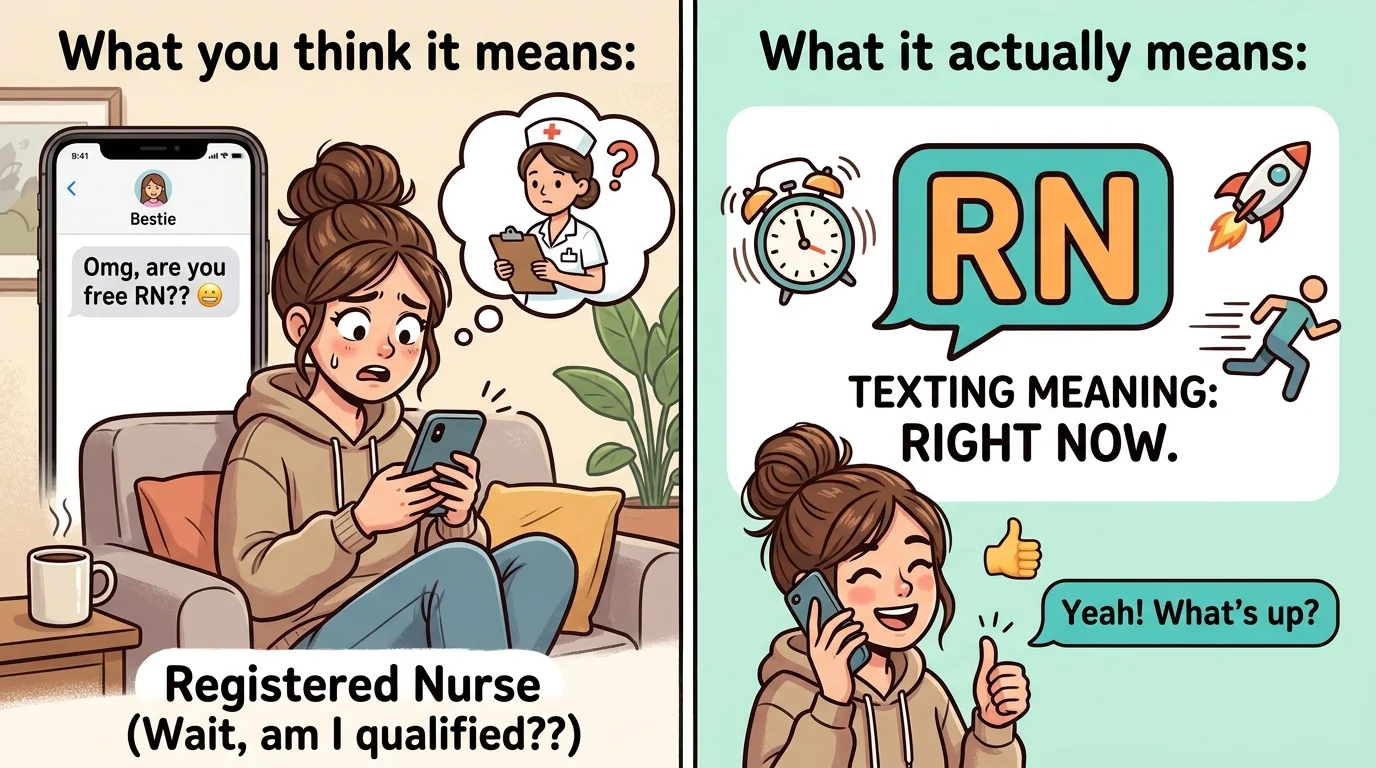 RN Meaning in Text