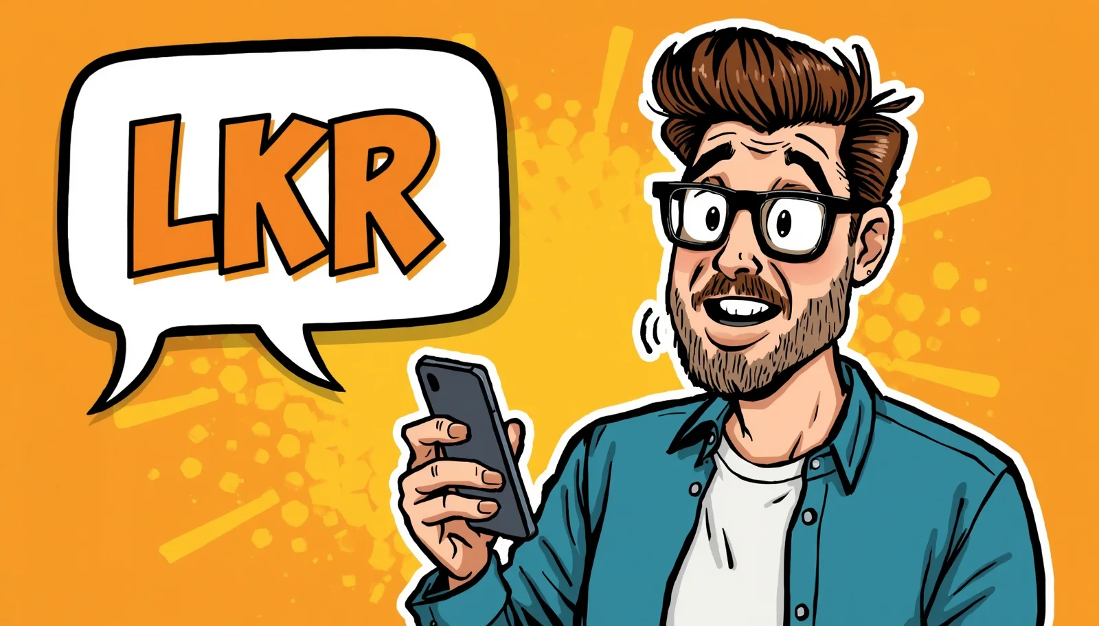 Usage of LKR Meaning in Text in Different