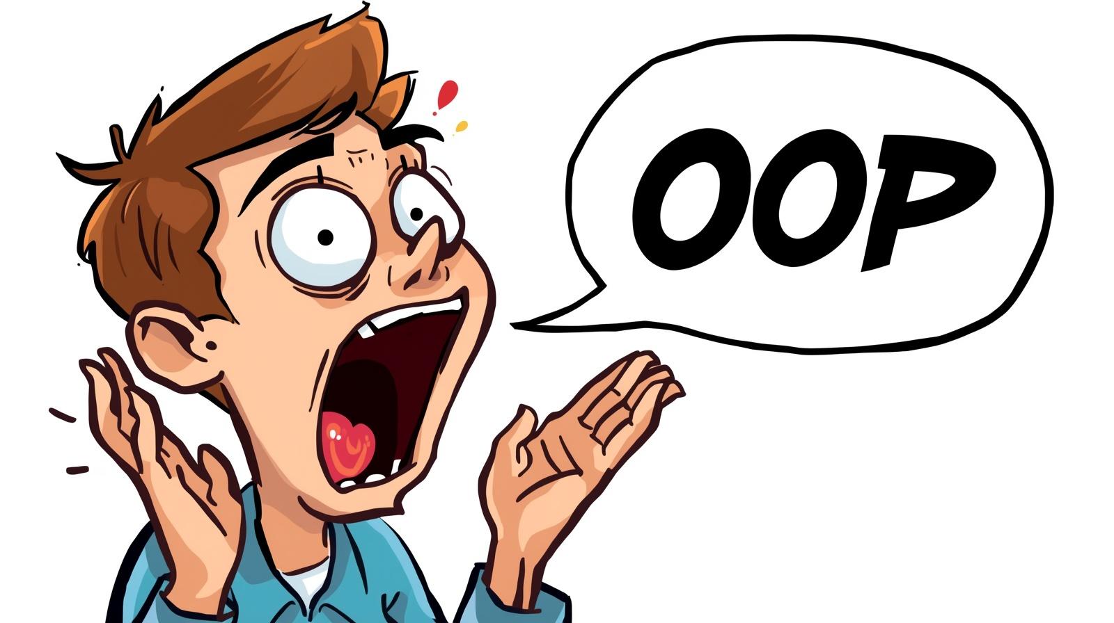 Is OOP Meaning in Text Rude?